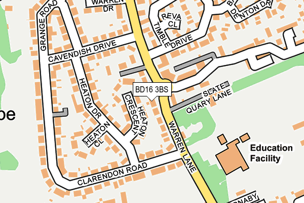 Map of ELDWICK STORES LIMITED at local scale