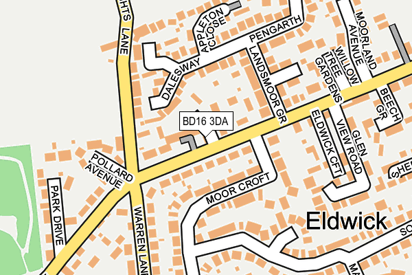 Map of STOTT HOMES LIMITED at local scale