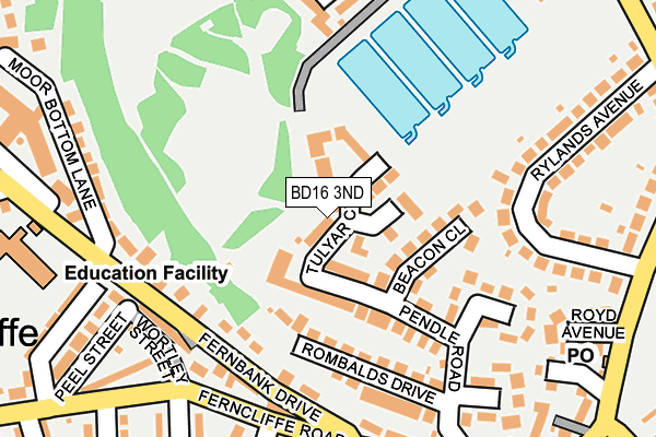 Map of HRL GROUP LTD at local scale