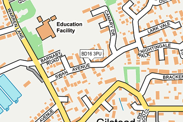 Map of PRIMARY TRAINING LIMITED at local scale