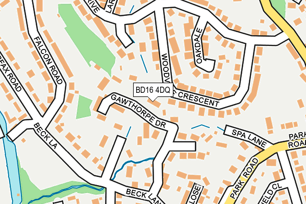 Map of COX 22 LIMITED at local scale