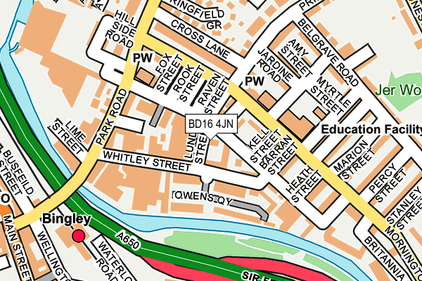 Map of HOLISTIC HEALING ROOMS LTD at local scale