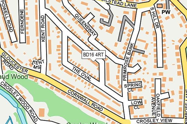 Map of LARM GARDENING SERVICES LTD at local scale