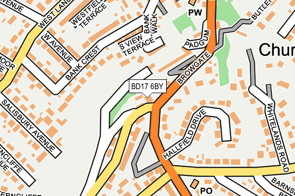 Map of SIAS BUILDING SERVICES (KEIGHLEY) LIMITED at local scale