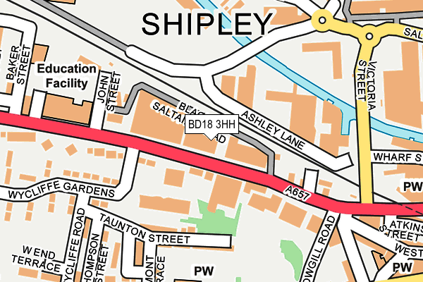 Map of SHARP & GRIFFITHS LIMITED at local scale