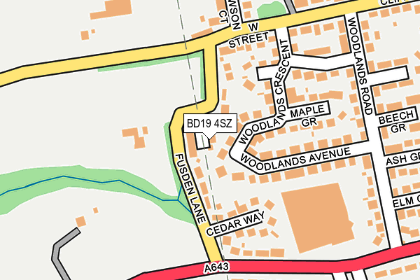 Map of YORKSHIRE SPORTS LIMITED at local scale