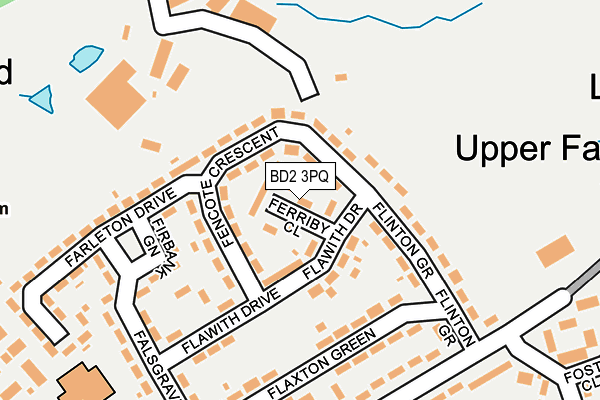 BD2 3PQ map - OS OpenMap – Local (Ordnance Survey)
