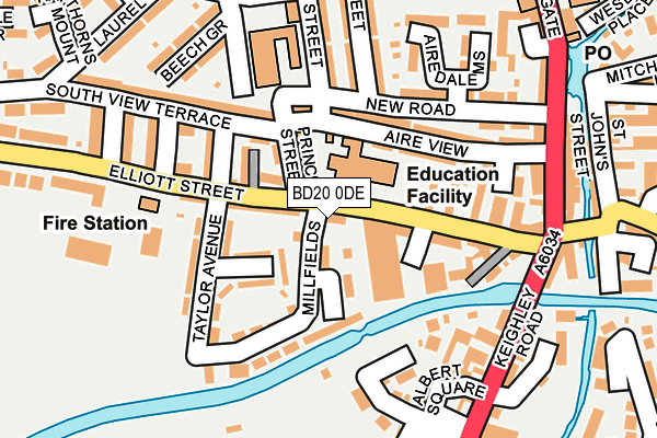 Map of COBBYDALE FORGE LTD at local scale