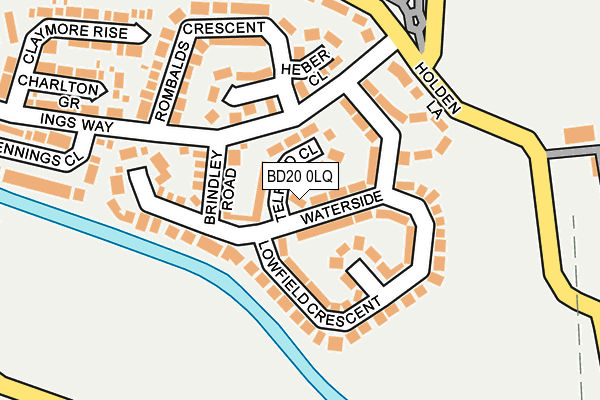 Map of AIREDALE ACCOUNTANCY SERVICES LIMITED at local scale