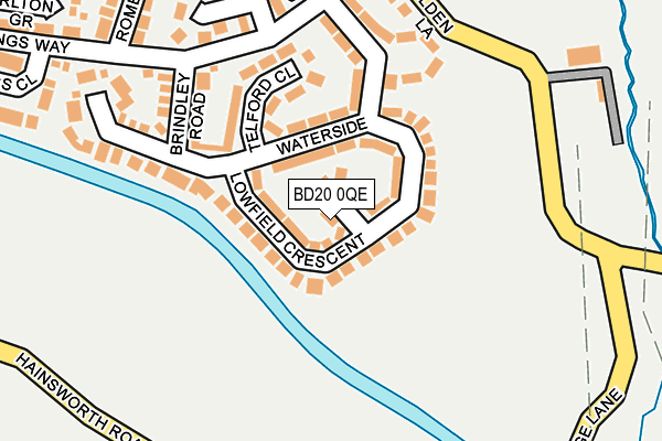 Map of THYNNE LIMITED at local scale