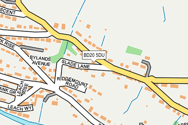 BD20 5DU map - OS OpenMap – Local (Ordnance Survey)