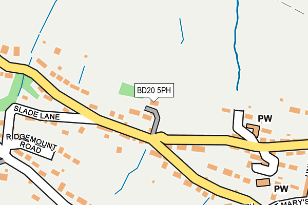 BD20 5PH map - OS OpenMap – Local (Ordnance Survey)