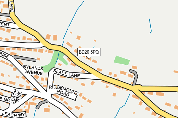 BD20 5PQ map - OS OpenMap – Local (Ordnance Survey)