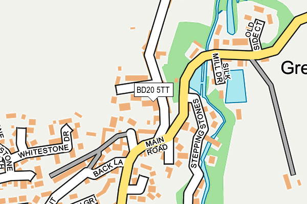 BD20 5TT map - OS OpenMap – Local (Ordnance Survey)