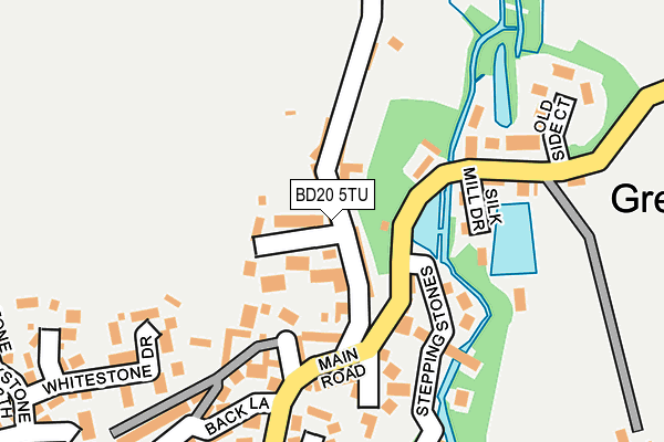 BD20 5TU map - OS OpenMap – Local (Ordnance Survey)