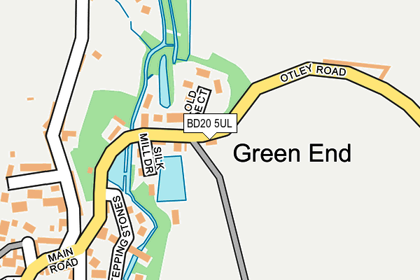 BD20 5UL map - OS OpenMap – Local (Ordnance Survey)