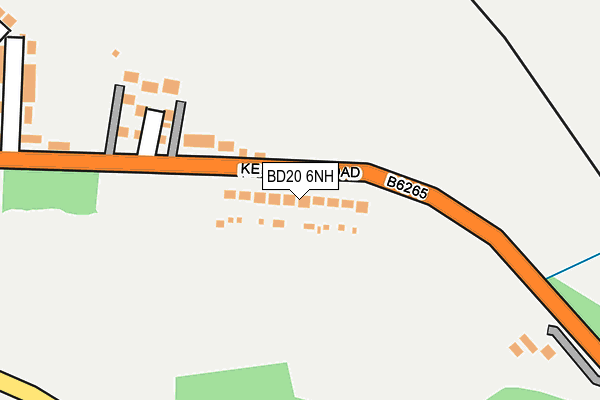 BD20 6NH map - OS OpenMap – Local (Ordnance Survey)