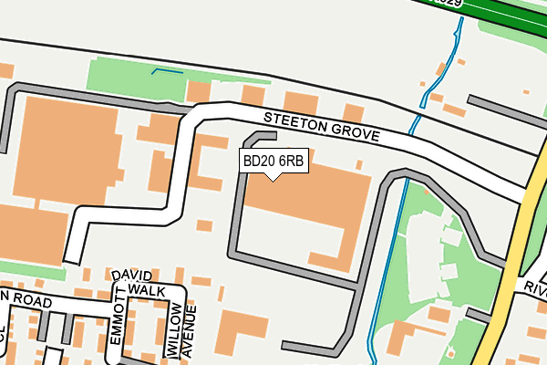 Map of BISON BEDE LIMITED at local scale