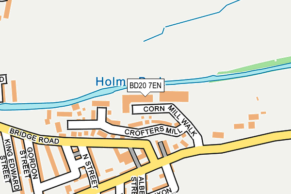 BD20 7EN map - OS OpenMap – Local (Ordnance Survey)