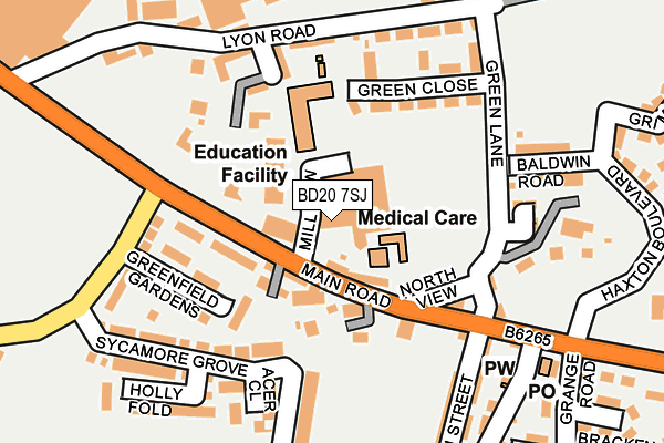 Map of CROFT HOUSE CARE HOME LIMITED at local scale