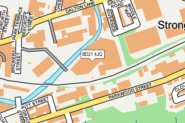 Map of JPR DEVELOPMENTS LTD at local scale