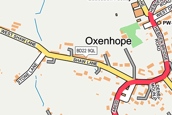 Map of MC (KEIGHLEY) LIMITED at local scale