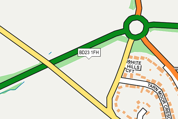 BD23 1FH map - OS OpenMap – Local (Ordnance Survey)