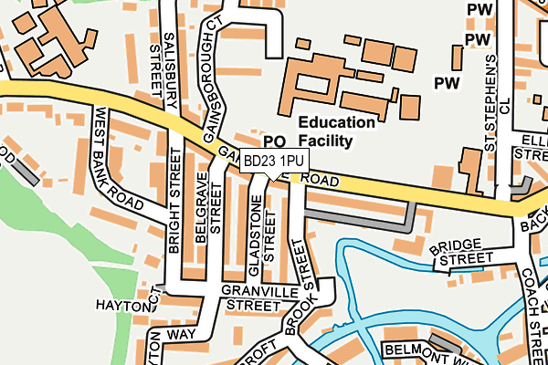 Map of GARGRAVE ROAD DENTAL PRACTICE LIMITED at local scale