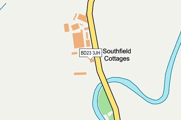 BD23 3JH map - OS OpenMap – Local (Ordnance Survey)