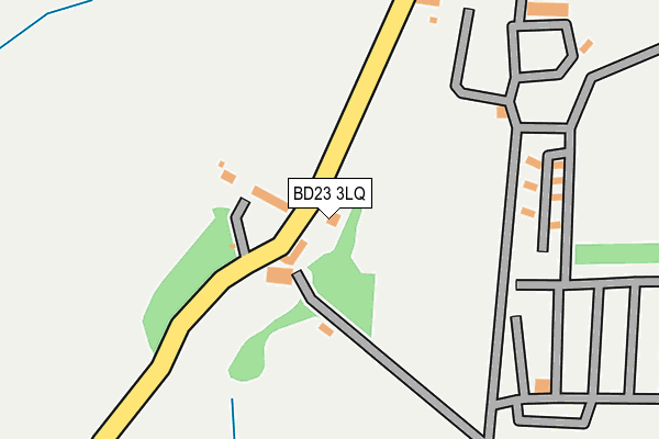 BD23 3LQ map - OS OpenMap – Local (Ordnance Survey)