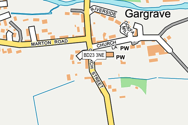 Map of SPRINGBANK CARE HOME (SILSDEN) LIMITED at local scale