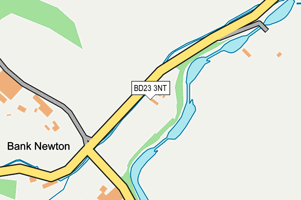 BD23 3NT map - OS OpenMap – Local (Ordnance Survey)