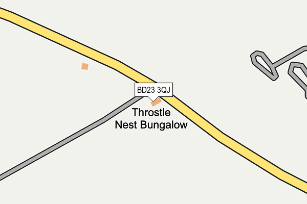 BD23 3QJ map - OS OpenMap – Local (Ordnance Survey)