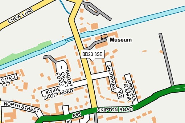 Map of THE WATH BREWERY AND DISTILLERY COMPANY LIMITED at local scale