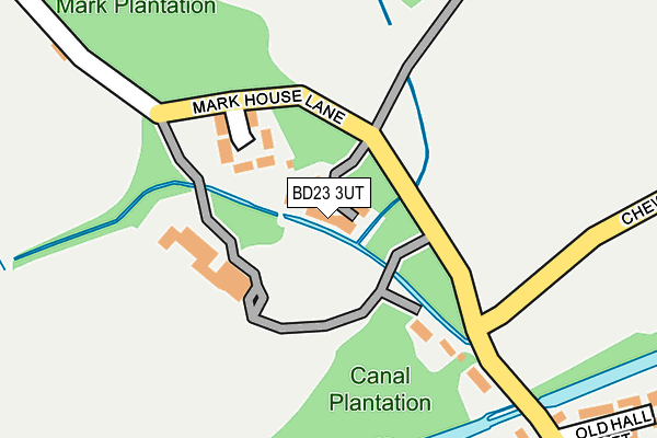 BD23 3UT map - OS OpenMap – Local (Ordnance Survey)