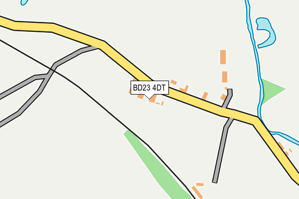 BD23 4DT map - OS OpenMap – Local (Ordnance Survey)