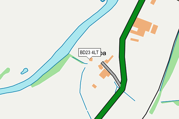 BD23 4LT map - OS OpenMap – Local (Ordnance Survey)