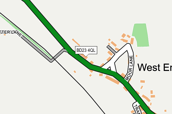 BD23 4QL map - OS OpenMap – Local (Ordnance Survey)