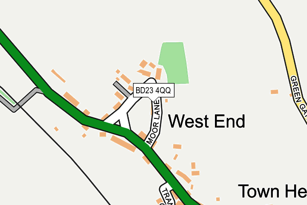 BD23 4QQ map - OS OpenMap – Local (Ordnance Survey)