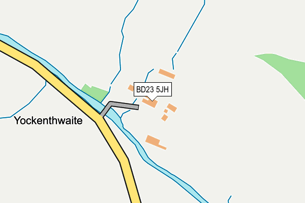 BD23 5JH map - OS OpenMap – Local (Ordnance Survey)