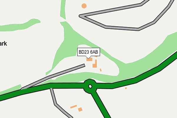 BD23 6AB map - OS OpenMap – Local (Ordnance Survey)