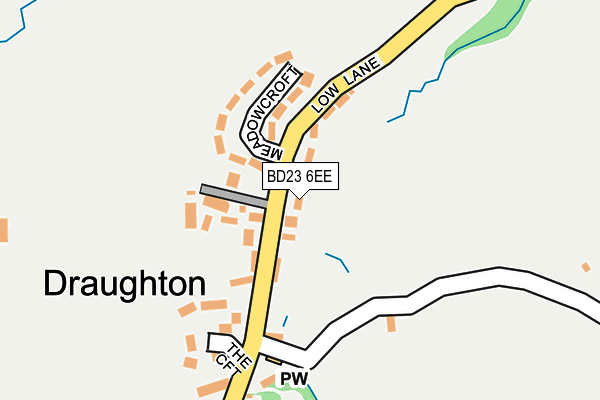 BD23 6EE map - OS OpenMap – Local (Ordnance Survey)