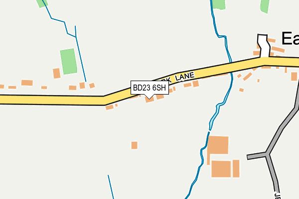 BD23 6SH map - OS OpenMap – Local (Ordnance Survey)