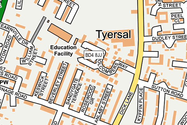 Map of PRESTIGE CARE PERSONNEL SOLUTIONS LTD at local scale