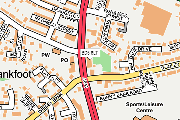 Map of KHAWAJA GRILL & PIZZA EXPRESS LTD at local scale
