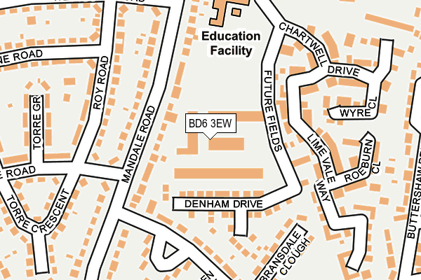 Map of SHARP PRINT FINISHERS LTD at local scale