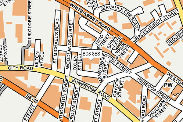 Map of ALPHA MOISTURE SYSTEMS LIMITED at local scale