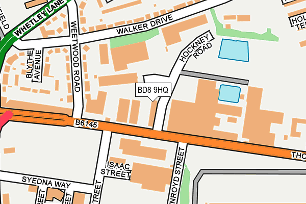 Map of DURAPOL LIMITED at local scale