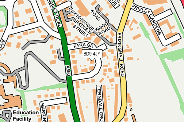 Map of AM INVESTMENTS (YORKSHIRE) LIMITED at local scale