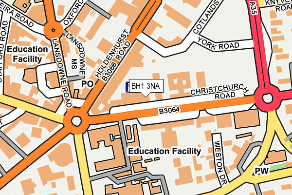 Map of PETROTOUR LTD at local scale